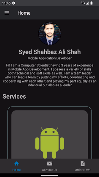 Syed Shahbaz-Portfolio Screenshot 1 - AppWisp.com Syed Shahbaz-Portfolio Screenshot 1 - AppWisp.com