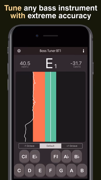 Bass Tuner BT1 Screenshot 1 - AppWisp.com Bass Tuner BT1 Screenshot 1 - AppWisp.com
