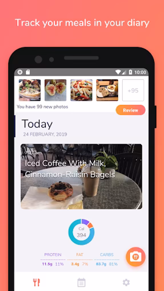 FoodPrint™ - Nutrition Tracker Screenshot 1 - AppWisp.com FoodPrint™ - Nutrition Tracker Screenshot 1 - AppWisp.com
