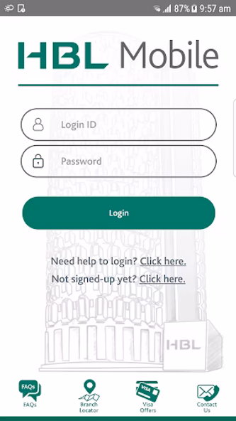 HBL Mobile (UAE) Screenshot 1 - AppWisp.com HBL Mobile (UAE) Screenshot 1 - AppWisp.com