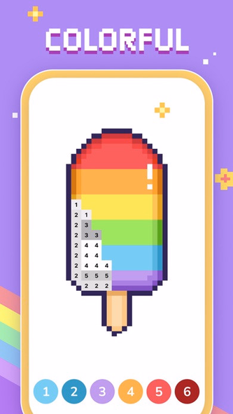 Bit Color by Number: Pixel Art Screenshot 1 - AppWisp.com Bit Color by Number: Pixel Art Screenshot 1 - AppWisp.com