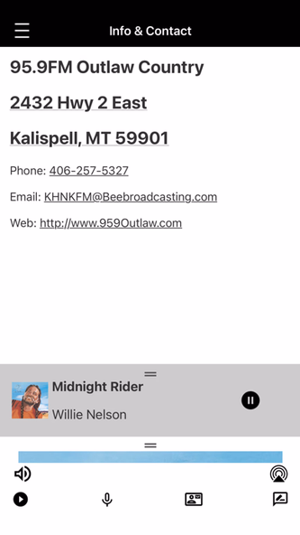 95.9 Outlaw Country Screenshot 3 - AppWisp.com 95.9 Outlaw Country Screenshot 3 - AppWisp.com