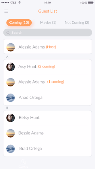 Invite Bandz by Marked Private Screenshot 1 - AppWisp.com Invite Bandz by Marked Private Screenshot 1 - AppWisp.com