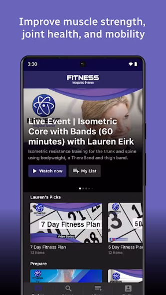 Fitness Integrated Science TV Screenshot 2 - AppWisp.com Fitness Integrated Science TV Screenshot 2 - AppWisp.com