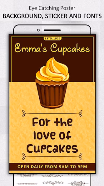 Poster Maker Flyer Banner Cove Screenshot 2 - AppWisp.com Poster Maker Flyer Banner Cove Screenshot 2 - AppWisp.com