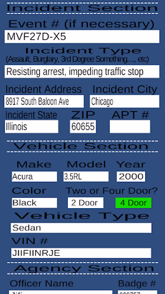 Police Notes Screenshot 3 - AppWisp.com Police Notes Screenshot 3 - AppWisp.com