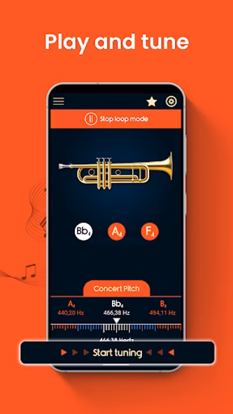 Master Trumpet Tuner Screenshot 3 - AppWisp.com Master Trumpet Tuner Screenshot 3 - AppWisp.com