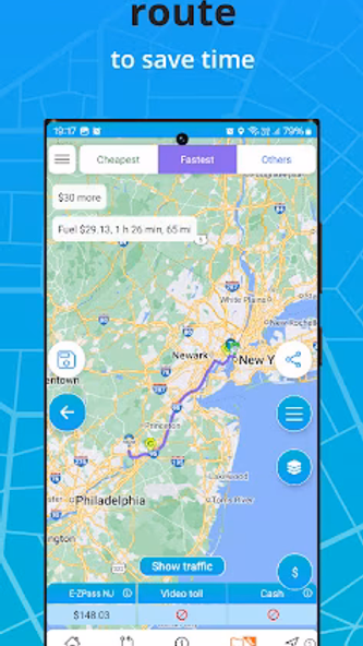 TollGuru: Toll, GPS Navigation Screenshot 2 - AppWisp.com TollGuru: Toll, GPS Navigation Screenshot 2 - AppWisp.com