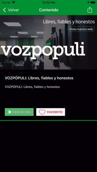 VOZPÓPULI TV Screenshot 3 - AppWisp.com VOZPÓPULI TV Screenshot 3 - AppWisp.com