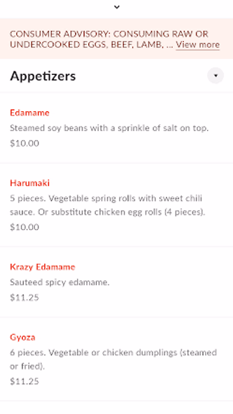 Hibachi Teppanyaki & Sushi Screenshot 3 - AppWisp.com Hibachi Teppanyaki & Sushi Screenshot 3 - AppWisp.com