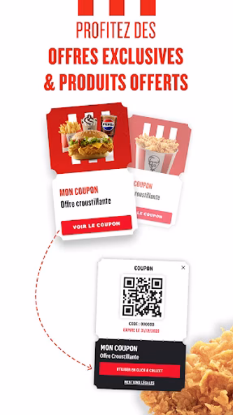 KFC France : Poulet & Burger Screenshot 4 - AppWisp.com KFC France : Poulet & Burger Screenshot 4 - AppWisp.com