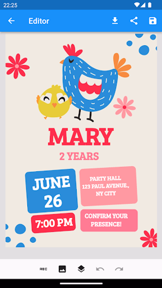 Birthday Invitation Screenshot 2 - AppWisp.com Birthday Invitation Screenshot 2 - AppWisp.com