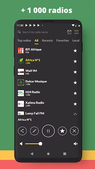Radio Senegal: FM online Screenshot 2 - AppWisp.com Radio Senegal: FM online Screenshot 2 - AppWisp.com