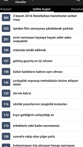 Ekşin Screenshot 1 - AppWisp.com Ekşin Screenshot 1 - AppWisp.com