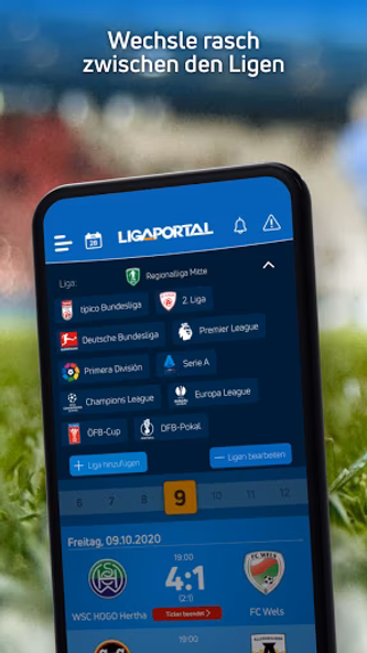 Ligaportal Fußball Live-Ticker Screenshot 4 - AppWisp.com Ligaportal Fußball Live-Ticker Screenshot 4 - AppWisp.com