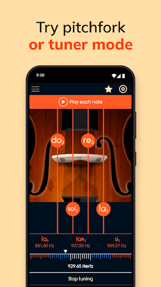 Master Violin Tuner Screenshot 4 - AppWisp.com Master Violin Tuner Screenshot 4 - AppWisp.com
