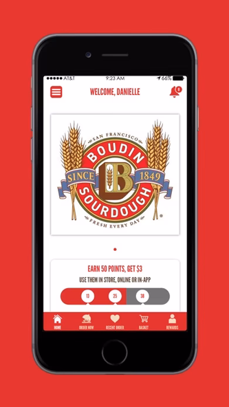 Boudin Bakery - Order, Rewards Screenshot 2 - AppWisp.com Boudin Bakery - Order, Rewards Screenshot 2 - AppWisp.com