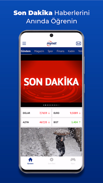 Mynet Haber - Son Dakika Haber Screenshot 1 - AppWisp.com Mynet Haber - Son Dakika Haber Screenshot 1 - AppWisp.com