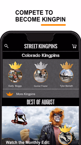 Street Kingpins: Skateboarding Screenshot 1 - AppWisp.com Street Kingpins: Skateboarding Screenshot 1 - AppWisp.com