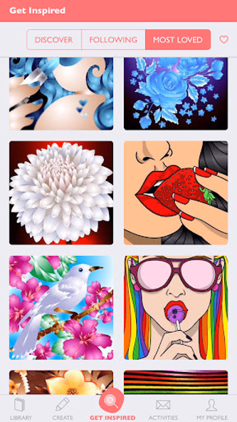 Colorfy: Coloring Book Games Screenshot 3 - AppWisp.com Colorfy: Coloring Book Games Screenshot 3 - AppWisp.com