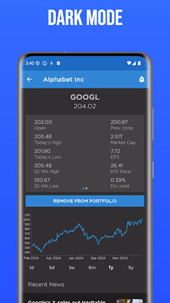 Stock Market Tracker Screenshot 3 - AppWisp.com Stock Market Tracker Screenshot 3 - AppWisp.com
