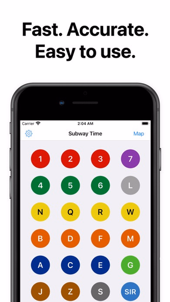 Subway Time NYC Screenshot 1 - AppWisp.com Subway Time NYC Screenshot 1 - AppWisp.com