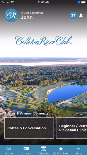 Colleton River Club Screenshot 1 - AppWisp.com Colleton River Club Screenshot 1 - AppWisp.com