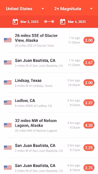 My Earthquake Alerts - Map Screenshot 2 - AppWisp.com My Earthquake Alerts - Map Screenshot 2 - AppWisp.com