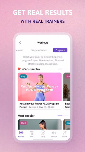 growwithjo - Meal & Workout Screenshot 3 - AppWisp.com growwithjo - Meal & Workout Screenshot 3 - AppWisp.com