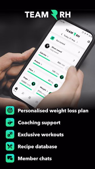 Team RH Fitness Screenshot 1 - AppWisp.com Team RH Fitness Screenshot 1 - AppWisp.com
