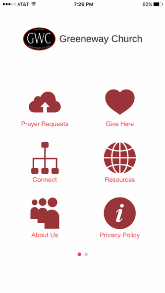Greeneway Church Screenshot 1 - AppWisp.com Greeneway Church Screenshot 1 - AppWisp.com