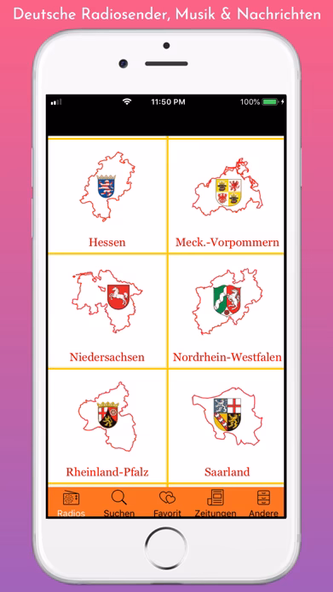 Deutsche Radiosender & Musik Screenshot 4 - AppWisp.com Deutsche Radiosender & Musik Screenshot 4 - AppWisp.com
