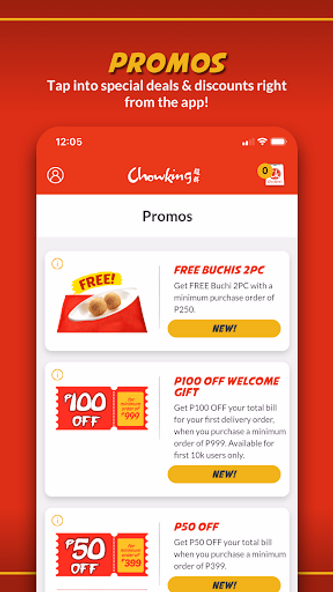 Chowking Philippines Screenshot 3 - AppWisp.com Chowking Philippines Screenshot 3 - AppWisp.com
