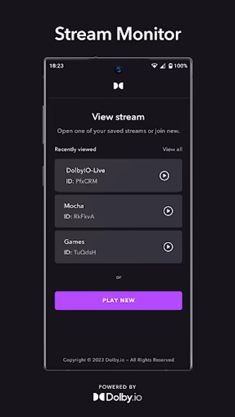 Dolby.io Ultra Screenshot 1 - AppWisp.com Dolby.io Ultra Screenshot 1 - AppWisp.com