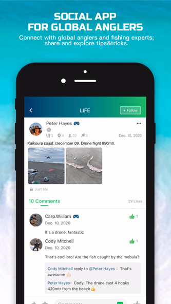 Rippton – Social Fishing App Screenshot 2 - AppWisp.com Rippton – Social Fishing App Screenshot 2 - AppWisp.com