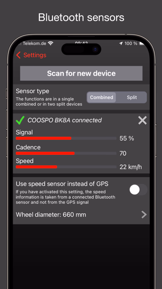 Fitmeter Bike - GPS Cycling Screenshot 4 - AppWisp.com Fitmeter Bike - GPS Cycling Screenshot 4 - AppWisp.com