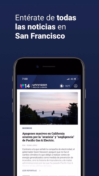 Univision 14 Área de la Bahía Screenshot 3 - AppWisp.com Univision 14 Área de la Bahía Screenshot 3 - AppWisp.com