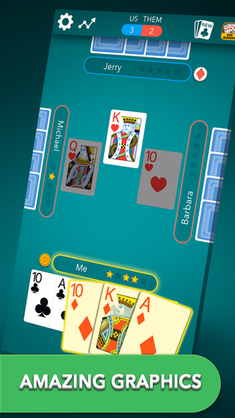 Euchre Classic Card Game Screenshot 4 - AppWisp.com Euchre Classic Card Game Screenshot 4 - AppWisp.com