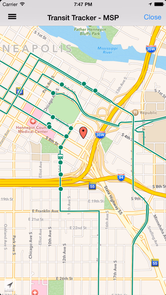 Transit.Tracker Screenshot 4 - AppWisp.com Transit.Tracker Screenshot 4 - AppWisp.com