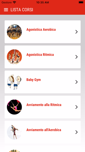 Ginnastica Valentia Screenshot 3 - AppWisp.com Ginnastica Valentia Screenshot 3 - AppWisp.com