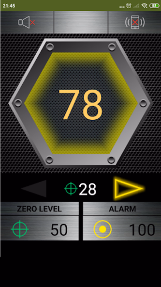 Metal Detector Screenshot 2 - AppWisp.com Metal Detector Screenshot 2 - AppWisp.com