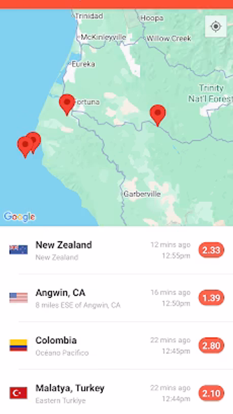 My Earthquake Alerts - Map Screenshot 3 - AppWisp.com My Earthquake Alerts - Map Screenshot 3 - AppWisp.com