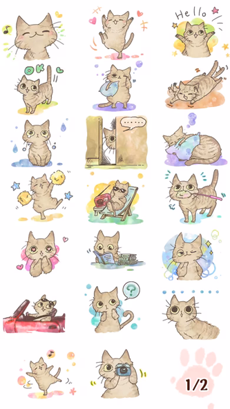 Brown Tabby Cat Screenshot 2 - AppWisp.com Brown Tabby Cat Screenshot 2 - AppWisp.com