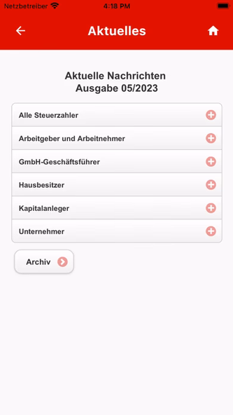 Meine Steuerberater-App Screenshot 2 - AppWisp.com Meine Steuerberater-App Screenshot 2 - AppWisp.com