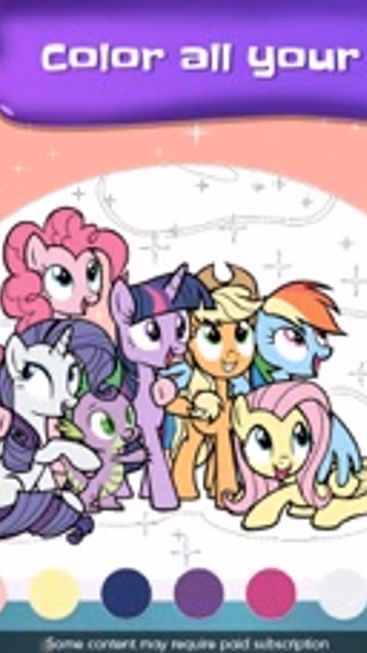 My Little Pony Color By Magic Screenshot 2 - AppWisp.com My Little Pony Color By Magic Screenshot 2 - AppWisp.com