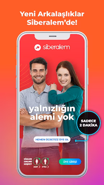 Siberalem - Arkadaşlık Sohbet Screenshot 1 - AppWisp.com Siberalem - Arkadaşlık Sohbet Screenshot 1 - AppWisp.com