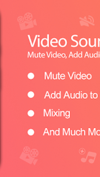 Video Sound Editor : Add Audio Screenshot 1 - AppWisp.com Video Sound Editor : Add Audio Screenshot 1 - AppWisp.com