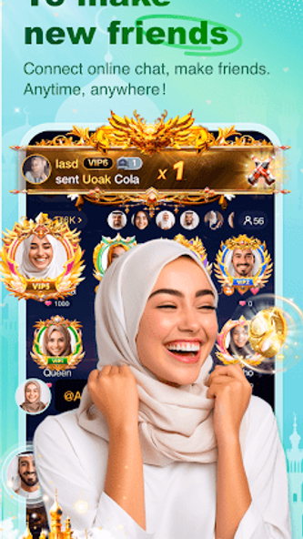 Waho - Live Stream, Voice Chat Screenshot 3 - AppWisp.com