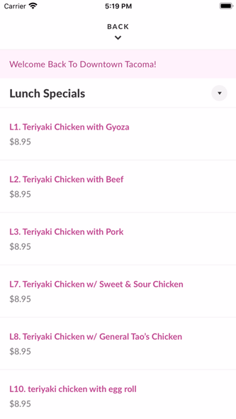 Happy Teriyaki Screenshot 3 - AppWisp.com Happy Teriyaki Screenshot 3 - AppWisp.com