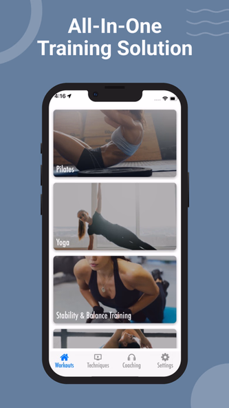 Pilates Workout Routines Screenshot 1 - AppWisp.com Pilates Workout Routines Screenshot 1 - AppWisp.com